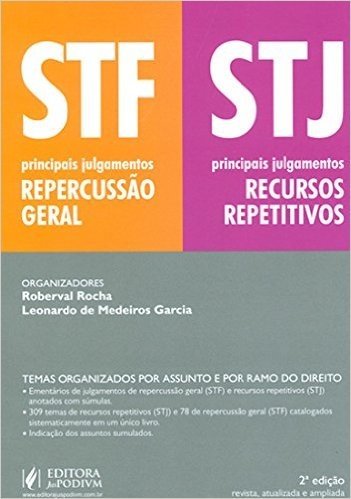 Stf Repercussao Geral - Stj Recursos Repetitivos - Principais Julgamentos