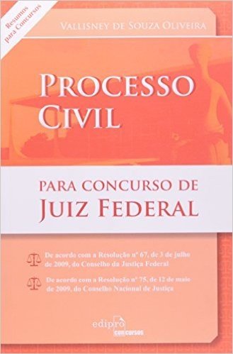 Direito Processual Civil Para Concurso de Juiz Federal