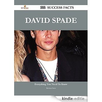 David Spade 222 Success Facts - Everything you need to know about David Spade [Kindle-editie]