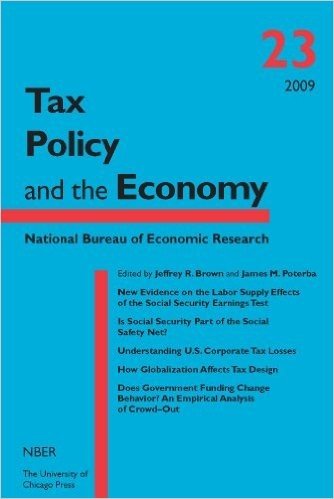 Tax Policy and the Economy, Volume 23