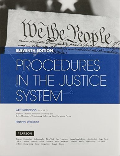 Procedures in the Justice System, Student Value Edition