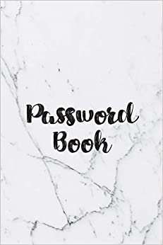 Password Book: Marble Password Organizer Alphabetical Logbook - Never Forget Passwords, Usernames, Login & Other Internet Information!: 6