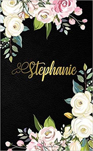 indir Stephanie: Pretty 2020-2021 Two-Year Monthly Pocket Planner &amp; Organizer with Phone Book, Password Log &amp; Notes | 2 Year (24 Months) Agenda &amp; Calendar | ... &amp; Gold Personal Name Gift for Girls &amp; Women