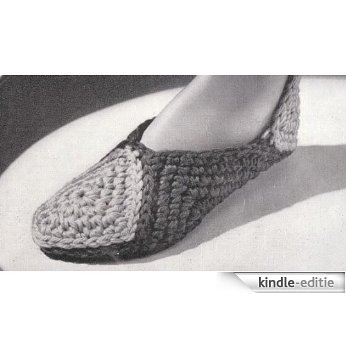 Vintage Crochet Pattern Motif Slippers EBook Download (Needlecrafts) (English Edition) [Kindle-editie]