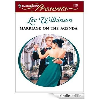 Marriage on the Agenda [Kindle-editie]