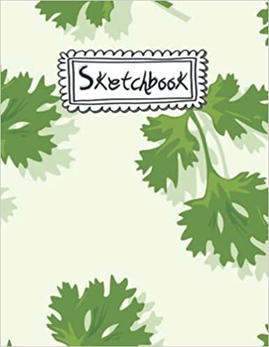 indir Sketchbook: for Kids Cilantro Cover | A Large Journal With Blank Paper For Drawing And Sketching: Artist Edition