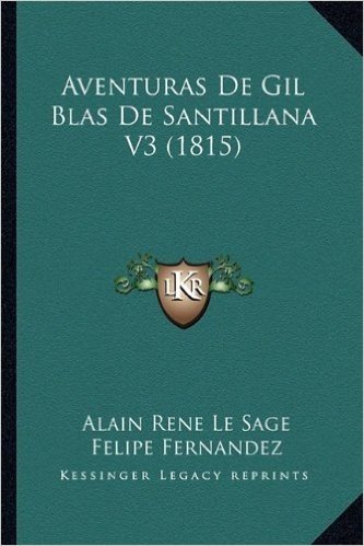 Aventuras de Gil Blas de Santillana V3 (1815) baixar