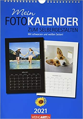 Fotokalender zum Selbergestalten 2021 33 x 23 cm