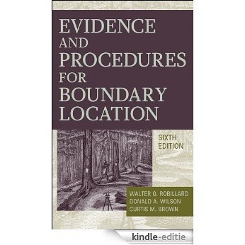 Evidence and Procedures for Boundary Location [Kindle-editie]