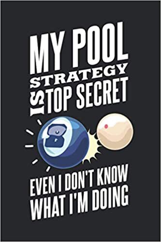indir My Pool Strategy Is Top Secret Even I Don&#39;t Know What I&#39;m Doing: Billards, Pool And Snooker 2021 Planner | Weekly &amp; Monthly Pocket Calendar | 6x9 Softcover Organizer | For Pool-Playing Fan