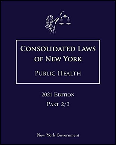 indir Consolidated Laws of New York Public Health 2021 Edition Part 2/3