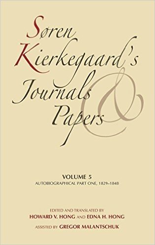 Saren Kierkegaardas Journals and Papers, Volume 5: Autobiographical, Part One, 1829a1848