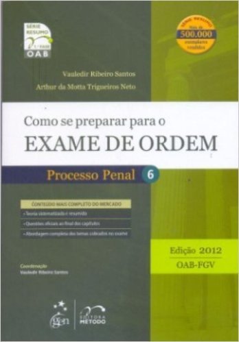 Como Se Preparar Para O Exame De Ordem - V. 05 - Penal - 1. Fase