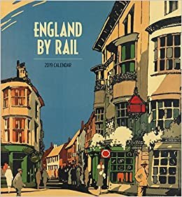 indir England by Rail 2019 Wall Calendar