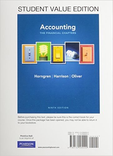 Accounting, Chapters 1-15 (Financial Chapters), Student Value Edition Plus New Mylab with Pearson Etext -- Access Card Package baixar