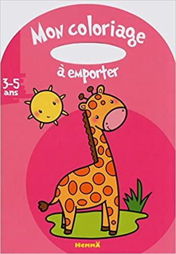 Mon coloriage à emporter (3-5 ans) (Girafe)