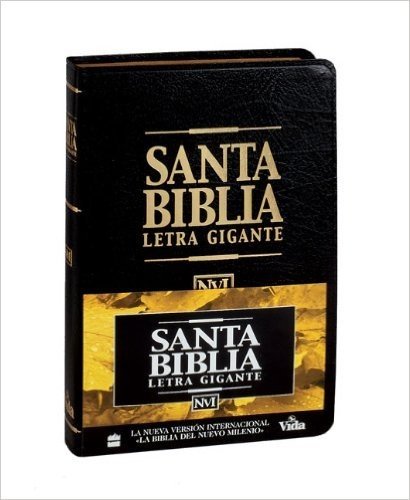 NVI Santa Biblia Letra Gigante Con Indice = Giant Print Bible-Nu