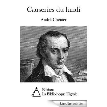 Causeries du lundi (French Edition) [Kindle-editie]