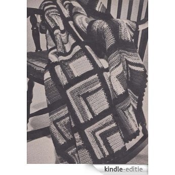 Log Cabin Afghan Blanket Crochet Pattern (English Edition) [Kindle-editie]
