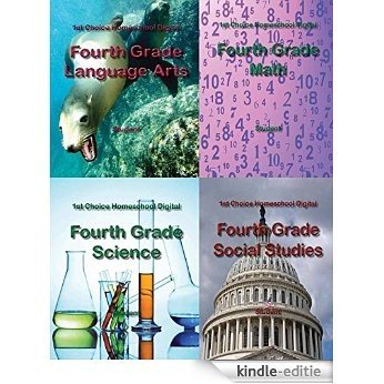 1st Choice Homeschool Fourth Grade Textbook Package - Student Edition:  Homeschool Curriculum Bundle (1st Choice Homeschool Digital) (English Edition) [Print Replica] [Kindle-editie]