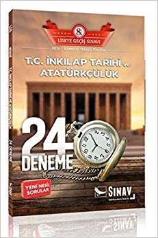 Sınav 8. Sınıf LGS T.C. İnkılap Tarihi ve Atatürkçülük 24 Deneme YENİ