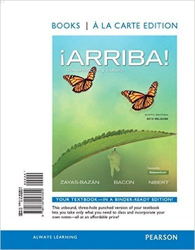 Arriba!: Comunicacion y Cultura, 2015 Release, Books a la Carte Edition