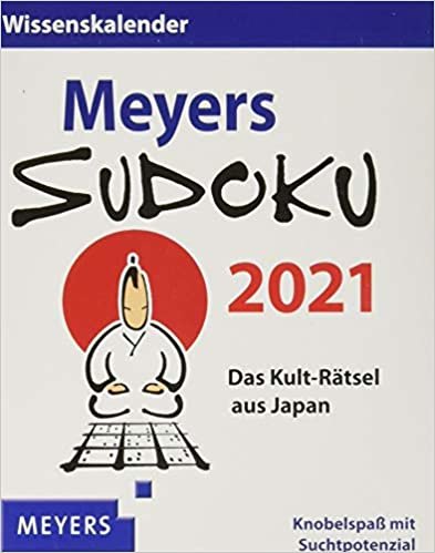 Meyers Sudoku 2021 - Tagesabreißkalender zum Aufstellen oder Aufhängen - Tischkalender - tägliche Herausforderung für alle Sudoku Fans - Format 11 x 14 cm