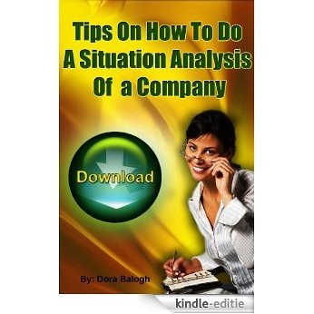 Tips on how to do a Situation Analysis of a Company (English Edition) [Kindle-editie]