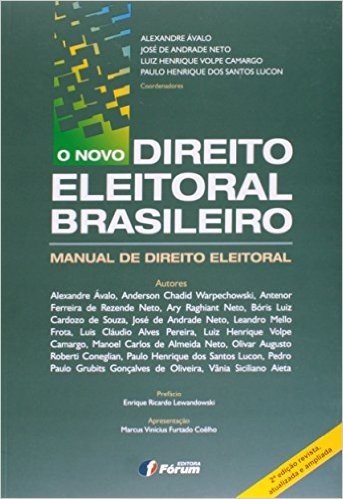 O Novo Direito Eleitoral Brasileiro. Manual De Direito Eleitoral