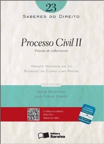 Processo Civil II - Volume 23. Coleção Saberes do Direito
