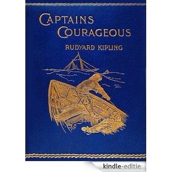 Captains Courageous: With Original Illustrations, and Audiobook link (English Edition) [Kindle-editie]