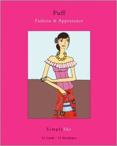 Simply She: Puff Fashion and Appearance - Note Cards