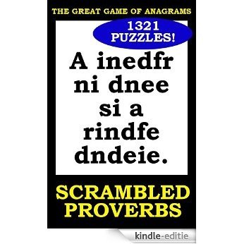 Scrambled Proverbs - The Great Game Of Anagrams (English Edition) [Kindle-editie] beoordelingen