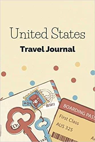 indir United States Travel Journal: Fillable 6x9 Travel Journal | Dot Grid | Perfect gift for globetrotters for United States trip | Checklists | Diary for ... abroad, au pair, student exchange, world trip