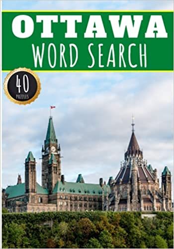 indir Ottawa Word Search: 40 Fun Puzzles With Words Scramble for Adults, Kids and Seniors | More Than 300 Words On Ottawa and Cannadian Cities, Famous Place ... History Terms and Heritage Vocabulary