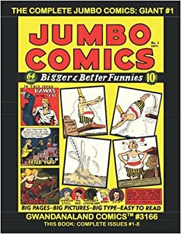 indir The Complete Jumbo Comics: Giant #1: Gwandanaland Comics #3166 --- The Book of Firsts in Comics - Early work of Kirby, Eisner, Briefer, Kane and other greats!