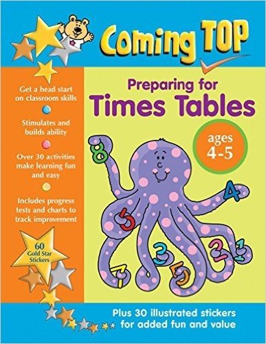 Coming Top Preparing for Times Tables Ages 4-5: Get a Head Start on Classroom Skills - With Stickers!