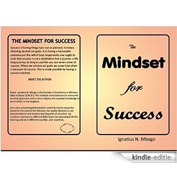 The Mindset for Success (English Edition) [Kindle-editie]