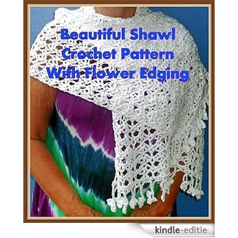 Feminine White Shawl Crochet Pattern (English Edition) [Kindle-editie]