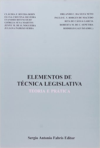 Elementos De Tecnica Legislativa - Teoria E Pratica