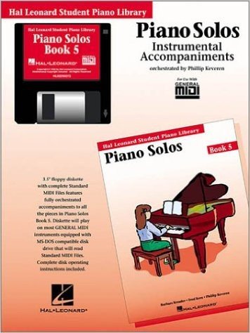 Piano Solos Book 5 - GM Disk: Hal Leonard Student Piano Library