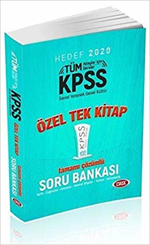 KPSS Genel Yetenek – Genel Kültür Tek Kitap Tamamı Çözümlü Soru Bankası