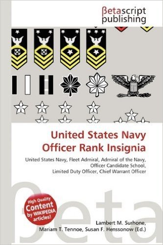 United States Navy Officer Rank Insignia