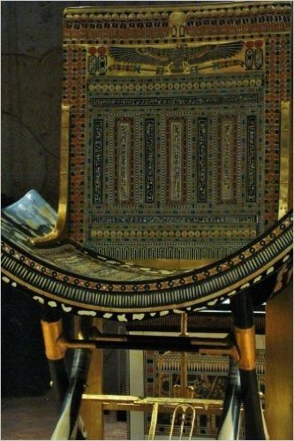 Throne of Tutankhaman, King Tut (for the Love of Ancient Egypt): Blank 150 Page Lined Journal for Your Thoughts, Ideas, and Inspiration