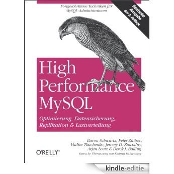 High Performance MySQL [Kindle-editie]