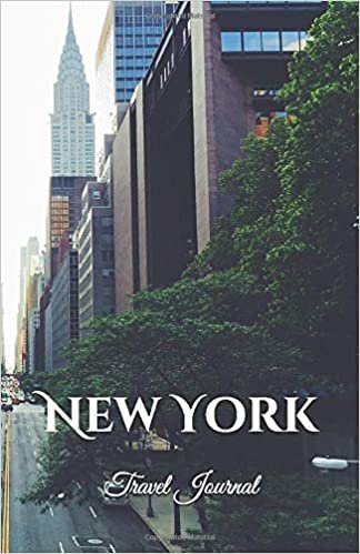 indir New York Travel Journal: Perfect Size 100 Page Notebook Diary