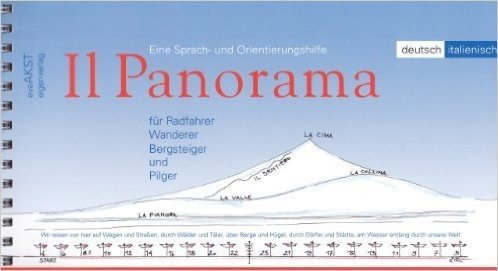 Il Panorama. Deutsch-Italienisch: Eine Sprach- und Orientierungshilfe für Radfahrer, Wanderer, Bergsteiger und Pilger