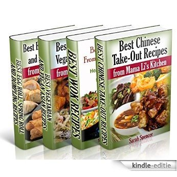 Best Asian Recipes from Mama Li's Kitchen BookSet - 4 books in 1: Chinese Take-Out Recipes (Vol 1); Wok (Vol 2); Asian Vegetarian and Vegan Recipes (Vol ... Roll and Dumpling (Vol 4) (English Edition) [Kindle-editie]