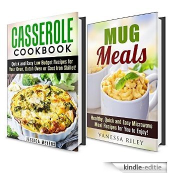 Casserole and Mug Meals Cookbook Box Set (2 in 1): Quick and Healthy Recipes for Your Oven, Cast Iron Skillet or Microwave Meal (Quick and Easy Cookbook) (English Edition) [Kindle-editie] beoordelingen