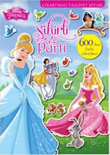 Disney Prenses Sihirli Parti 600 Çıkartmalı Faaliyet